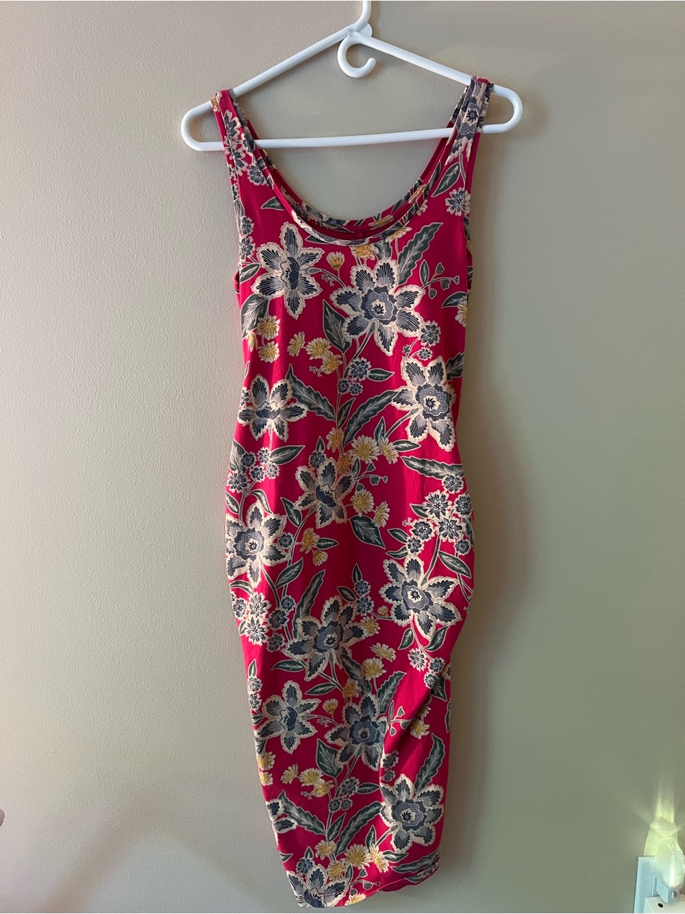 Old Navy Floral Maternity Tank Dress